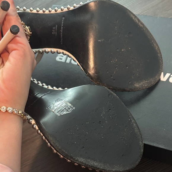 Alexander Wang Black and white  Heels 38.5 - Picture 7 of 8